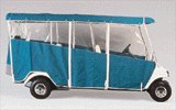 Club Car canopy top and enclosure