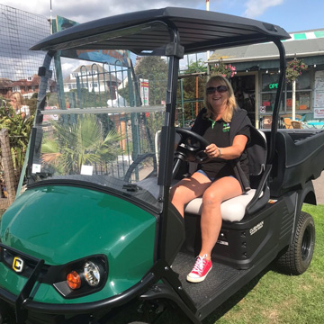 second hand electric golf buggy