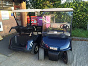 Ezgo Rxv Electric Patriot blue