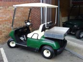 Yamaha G16 Petrol, fitted with rear box